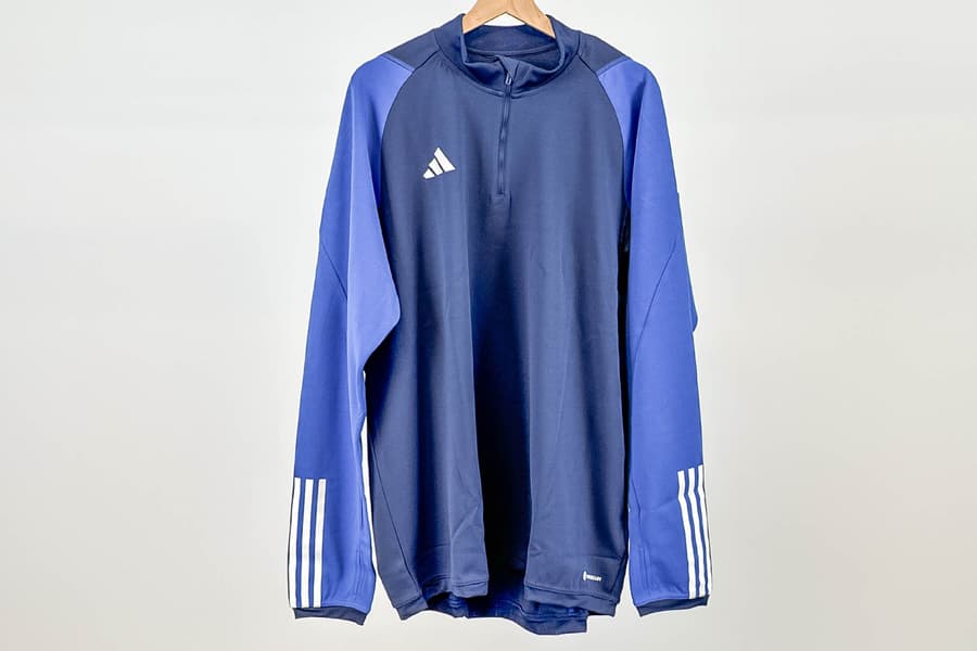 adidas Trainingsoberteil Tiro 23 Competition dunkelblau/blau, Gr. 3XL